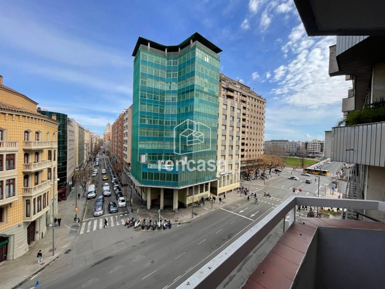 Exterior view of Flat for sale in  Lleida Capital  with Heating and Balcony