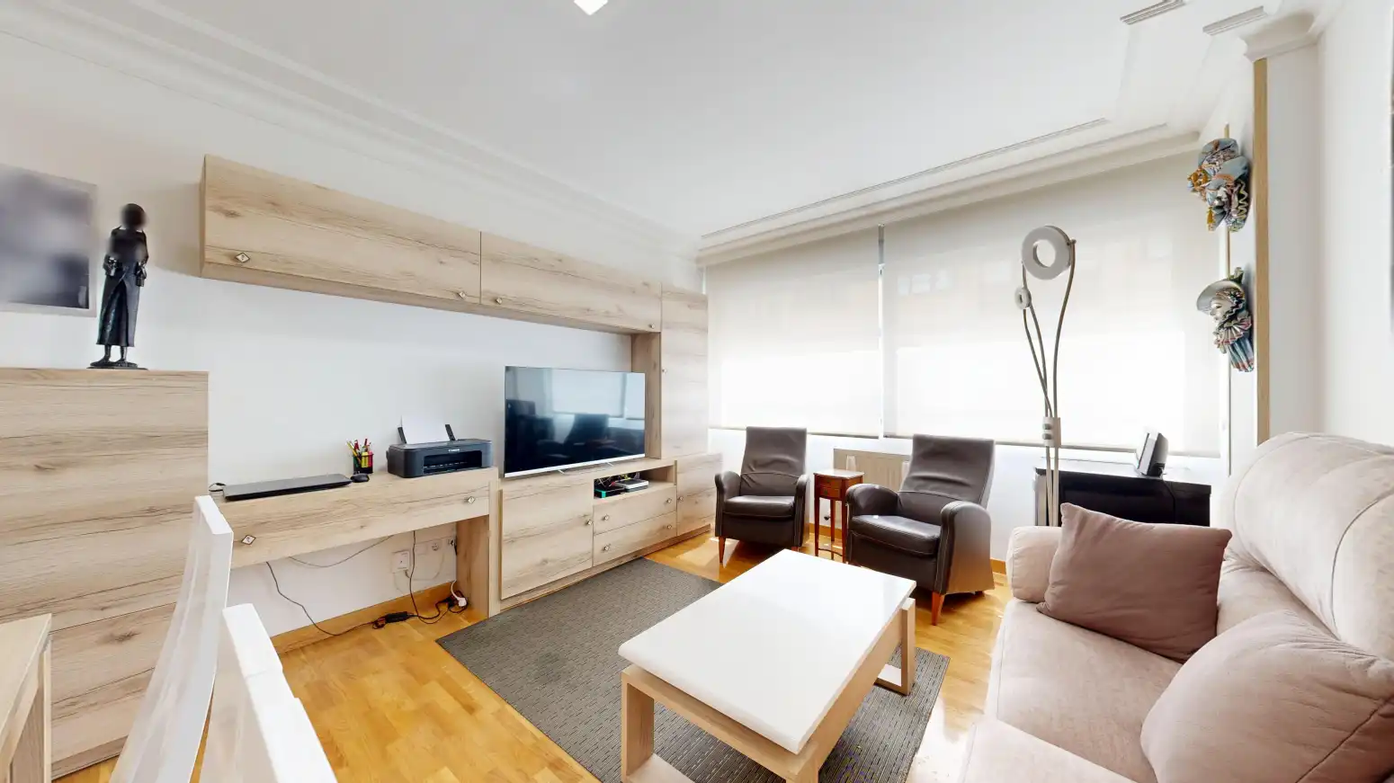 Sala de estar de Piso en venta en Tafalla con Calefacción, Parquet y Trastero