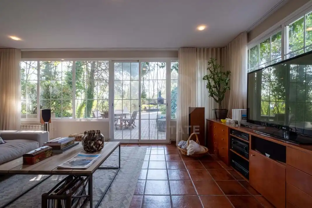 Sala de estar de Casa o chalet en venta en Alcoletge con Aire acondicionado, Calefacción y Terraza