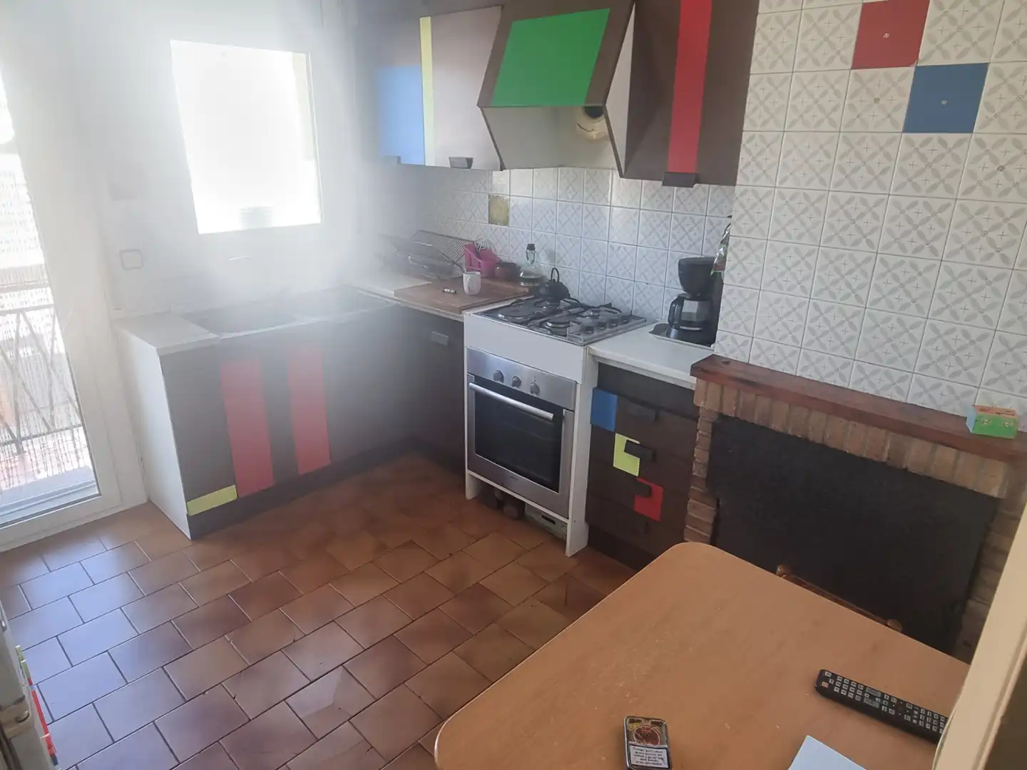 Cocina de Casa adosada en venta en Vilobí d'Onyar con Calefacción y Balcón