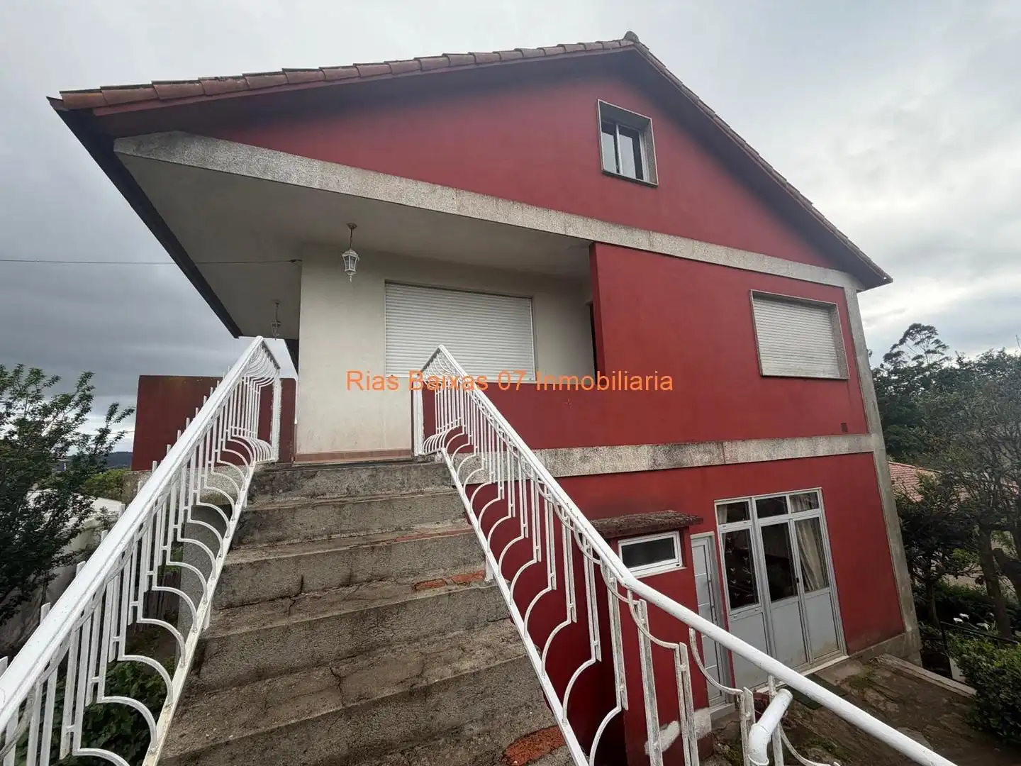 Vista exterior de Casa o chalet en venta en Mos con Calefacción, Jardín privado y Terraza