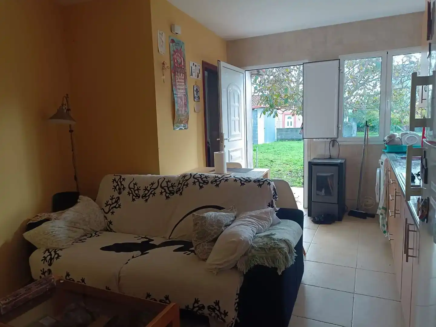 Sala d'estar de Casa o xalet en venda en Boimorto