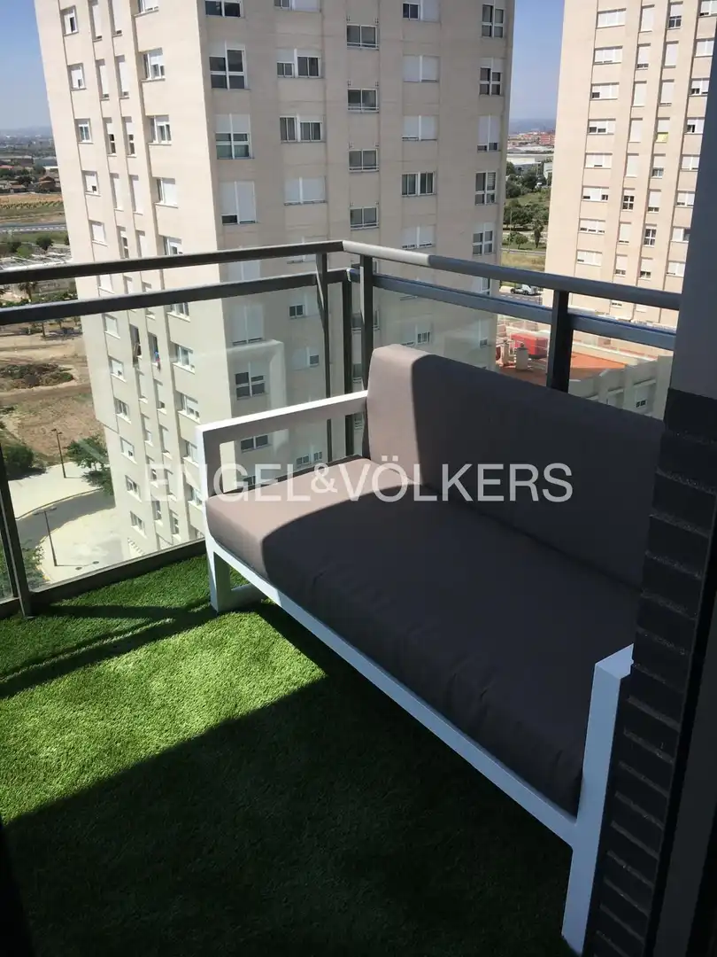 Terrassa de Pis de lloguer en Valencia amb Aire condicionat, Calefacció i Terrassa