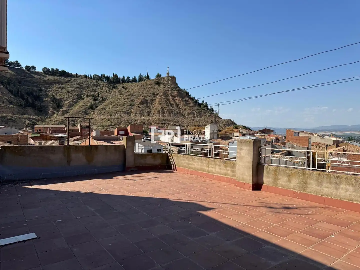 Terrassa de Casa o xalet en venda en Alguaire amb Aire condicionat