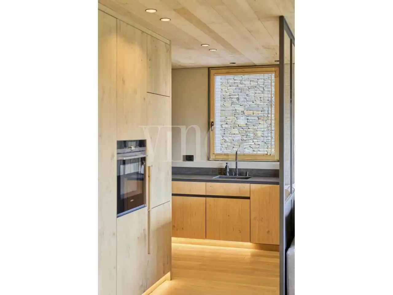 Cocina de Casa o chalet en venta en Ger con Aire acondicionado, Calefacción y Jardín privado