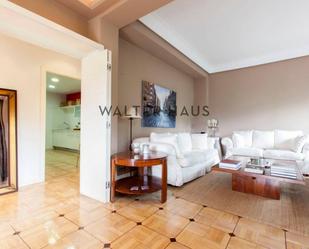 Living room of Flat to rent in  Madrid Capital  with Air Conditioner, Heating and Terrace