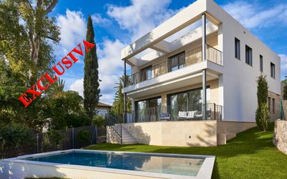 Exterior view of House or chalet for sale in  Palma de Mallorca  with Air Conditioner, Heating and Private garden