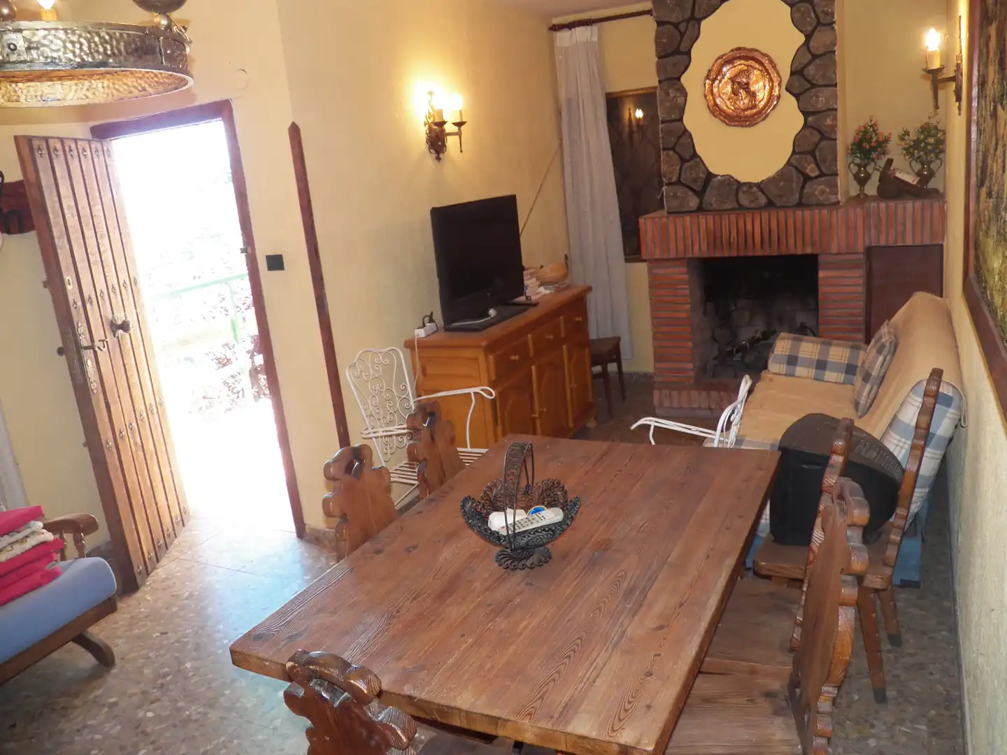 Dining room of Detached homes for sale in Miraflores de la Sierra  with Private garden and Swimming Pool