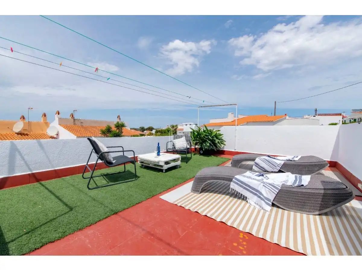 Terrassa de Casa o xalet en venda en Alaior amb Jardí privat, Terrassa i Piscina