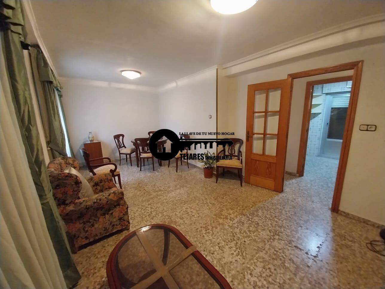 Sala de estar de Piso en venta en  Albacete Capital con Calefacción y Trastero