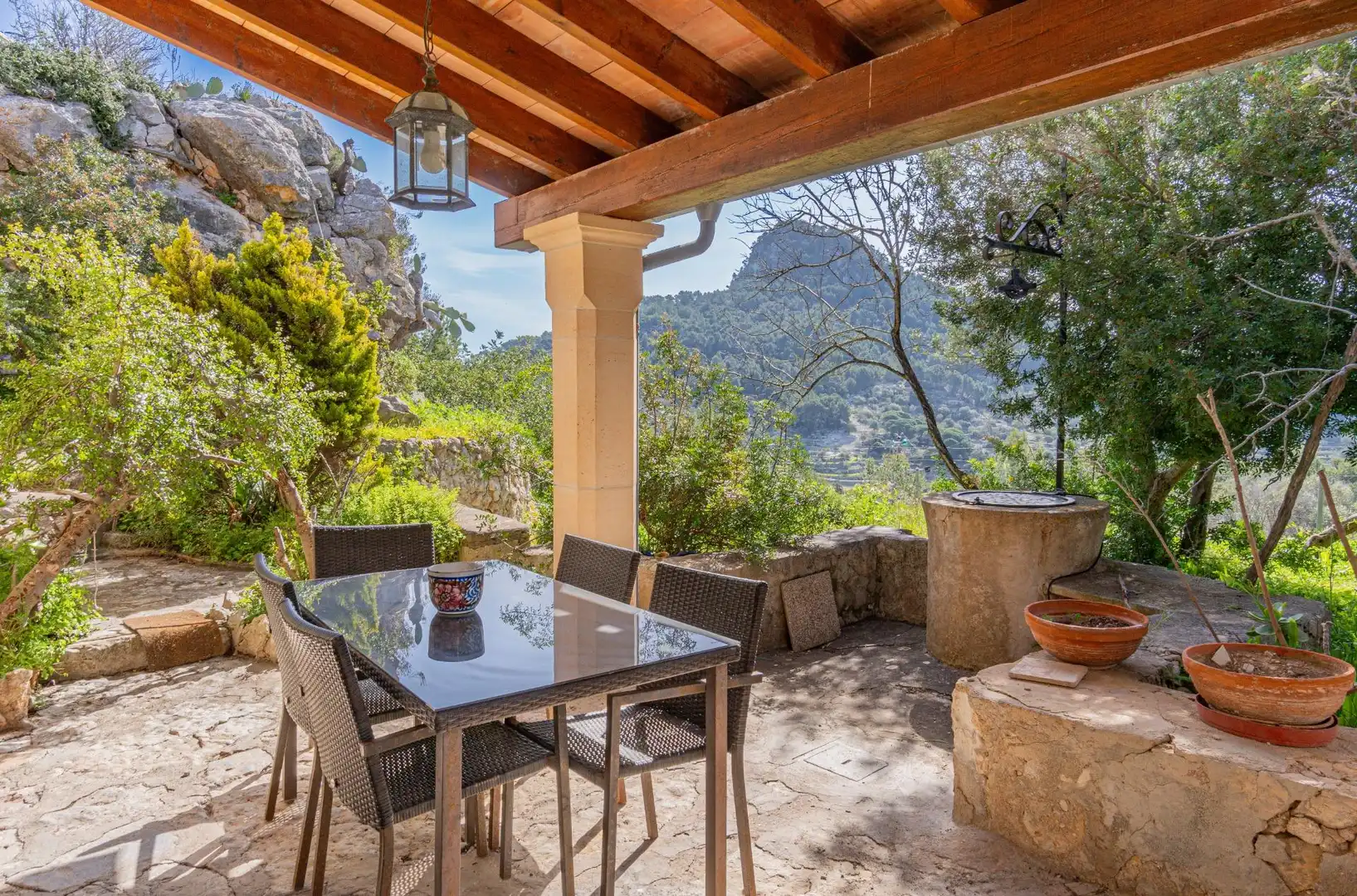 Terraza de Finca rústica en venta en Puigpunyent con Jardín privado, Terraza y Trastero