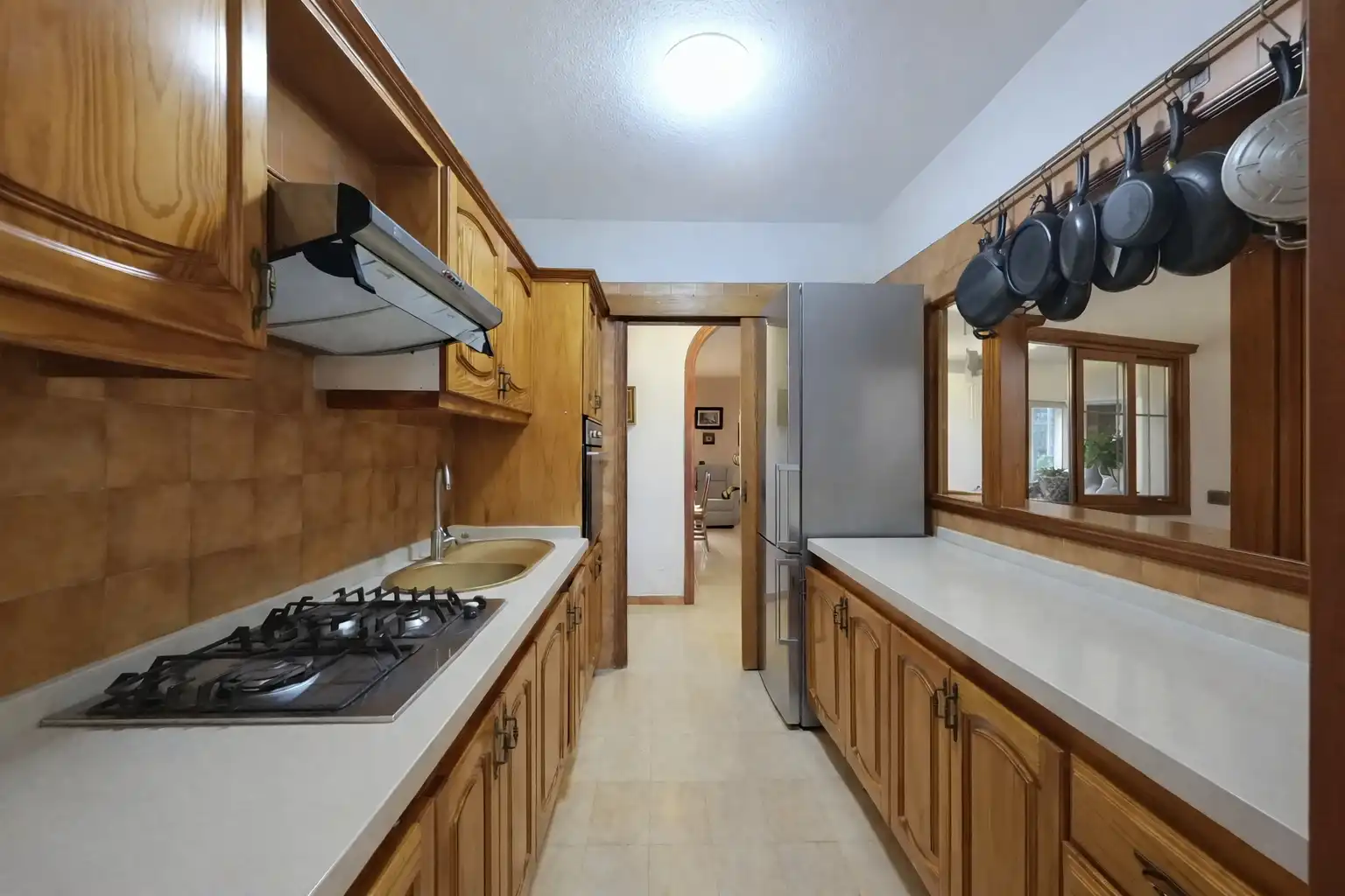 Küche von Einfamilien-Reihenhaus zum Verkauf in Adeje mit Privatgarten, Terrasse und Möbliert