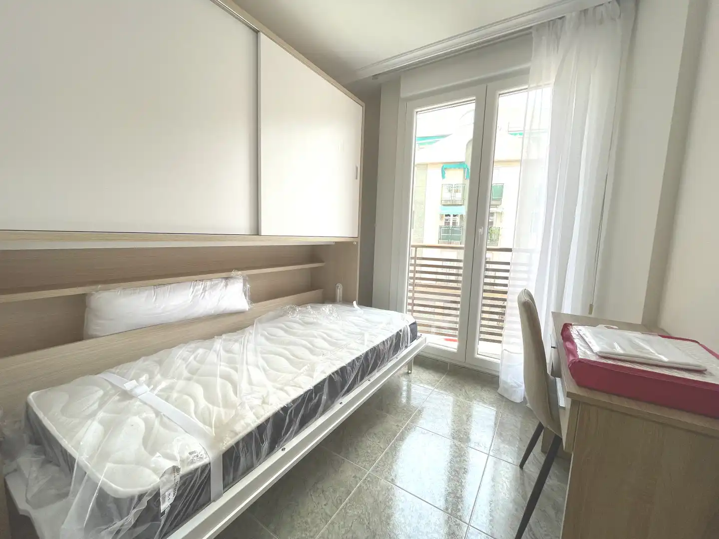 Bedroom of Flat for rent in Salamanca  with Heating, Furnished and Balcony