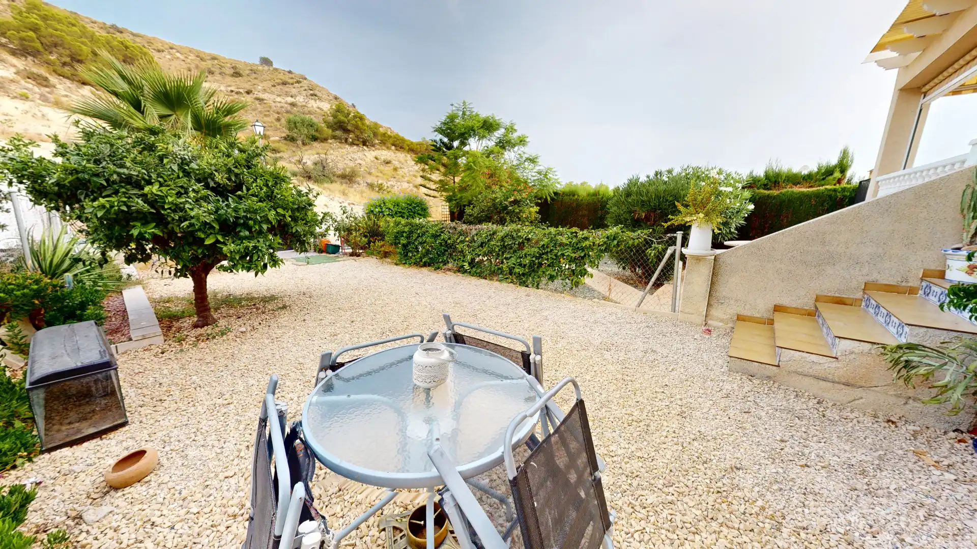 Jardín de Casa o chalet en venta en Busot con Jardín privado, Terraza y Amueblado