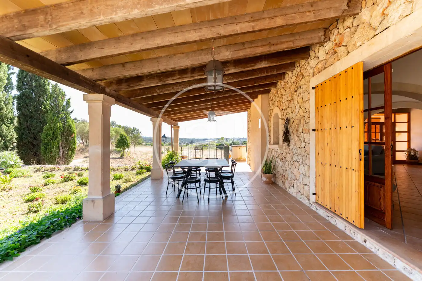 Terrace of Houses for rent in Sencelles  with Air Conditioner, Heating and Private garden