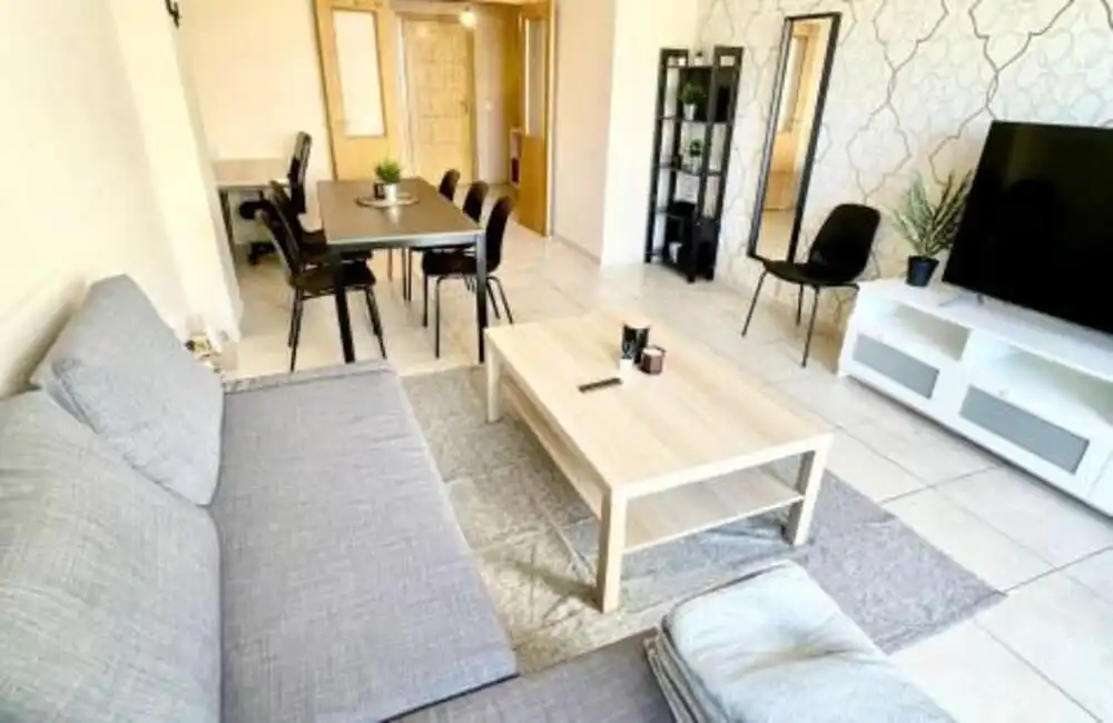 Living room of Apartments for rent in Marbella  with Air Conditioner, Terrace and Swimming Pool