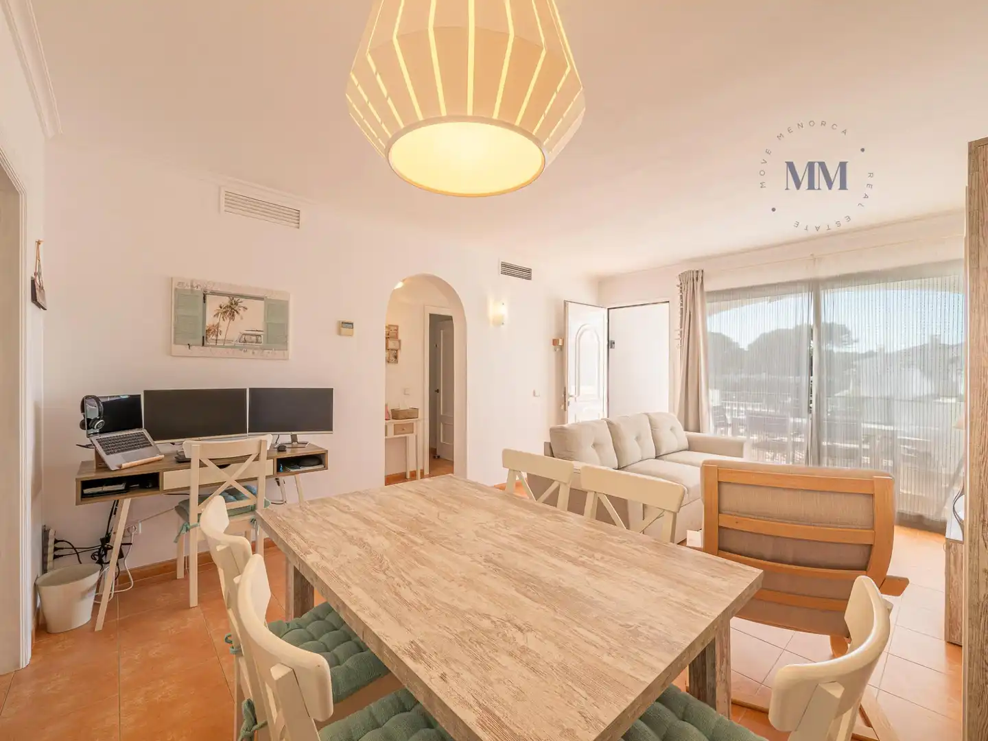 Sala de estar de Apartamento en venta en Es Mercadal con Aire acondicionado, Calefacción y Terraza