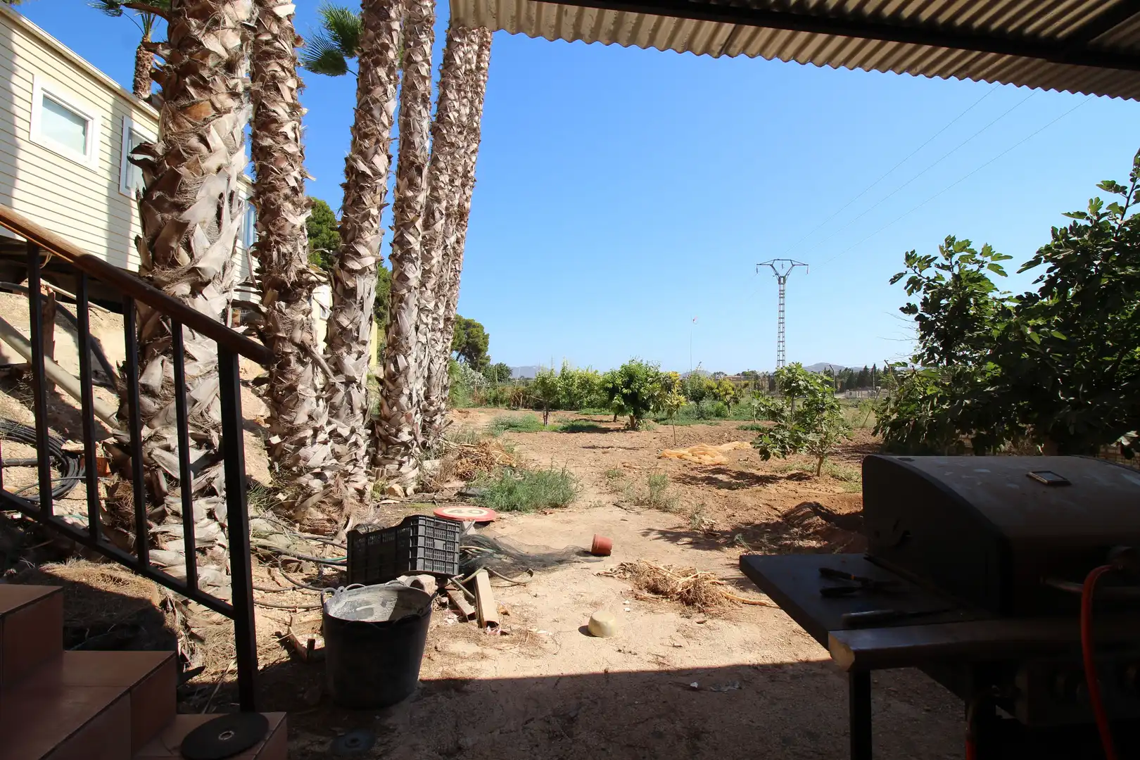Jardín de Finca rústica en venta en Cartagena con Aire acondicionado, Jardín privado y Terraza
