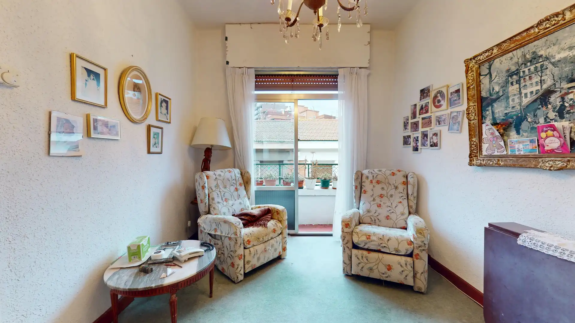Living room of Flat for sale in Bilbao   with Balcony