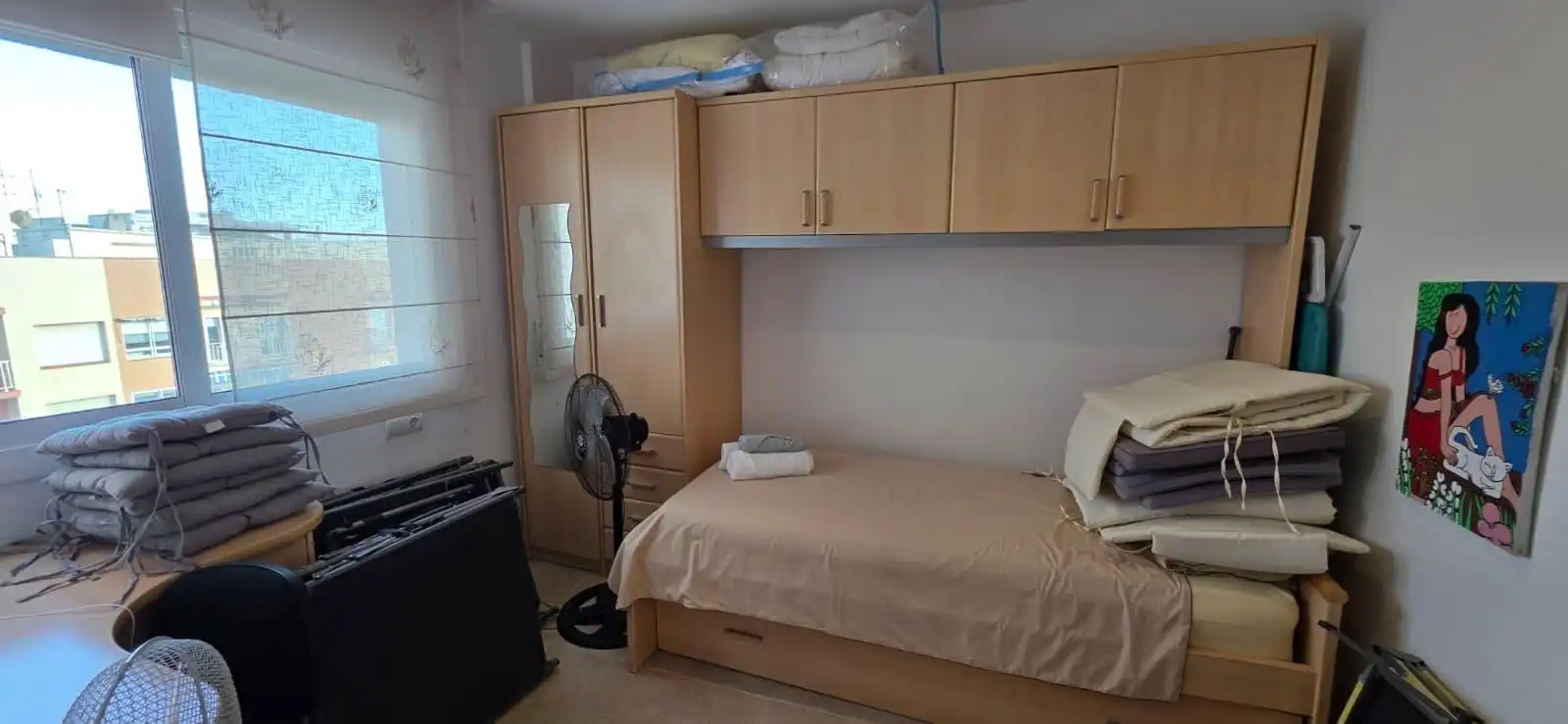 Schlafzimmer von Dachboden zum Verkauf in L'Ametlla de Mar  mit Klimaanlage, Heizung und Terrasse