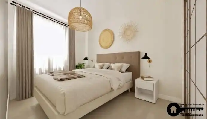 Bedroom of Apartments for sale in Albacete  with Air Conditioner, Heating and Balcony