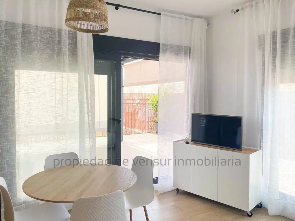 Außenansicht von Wohnung zur Miete in Águilas mit Klimaanlage, Terrasse und Möbliert