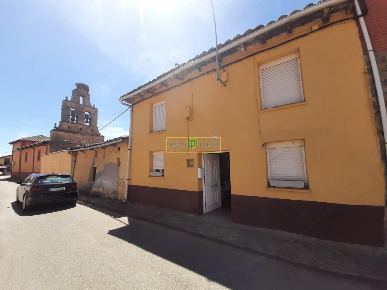 Exterior view of House or chalet for sale in Valdefresno  with Heating, Private garden and Storage room