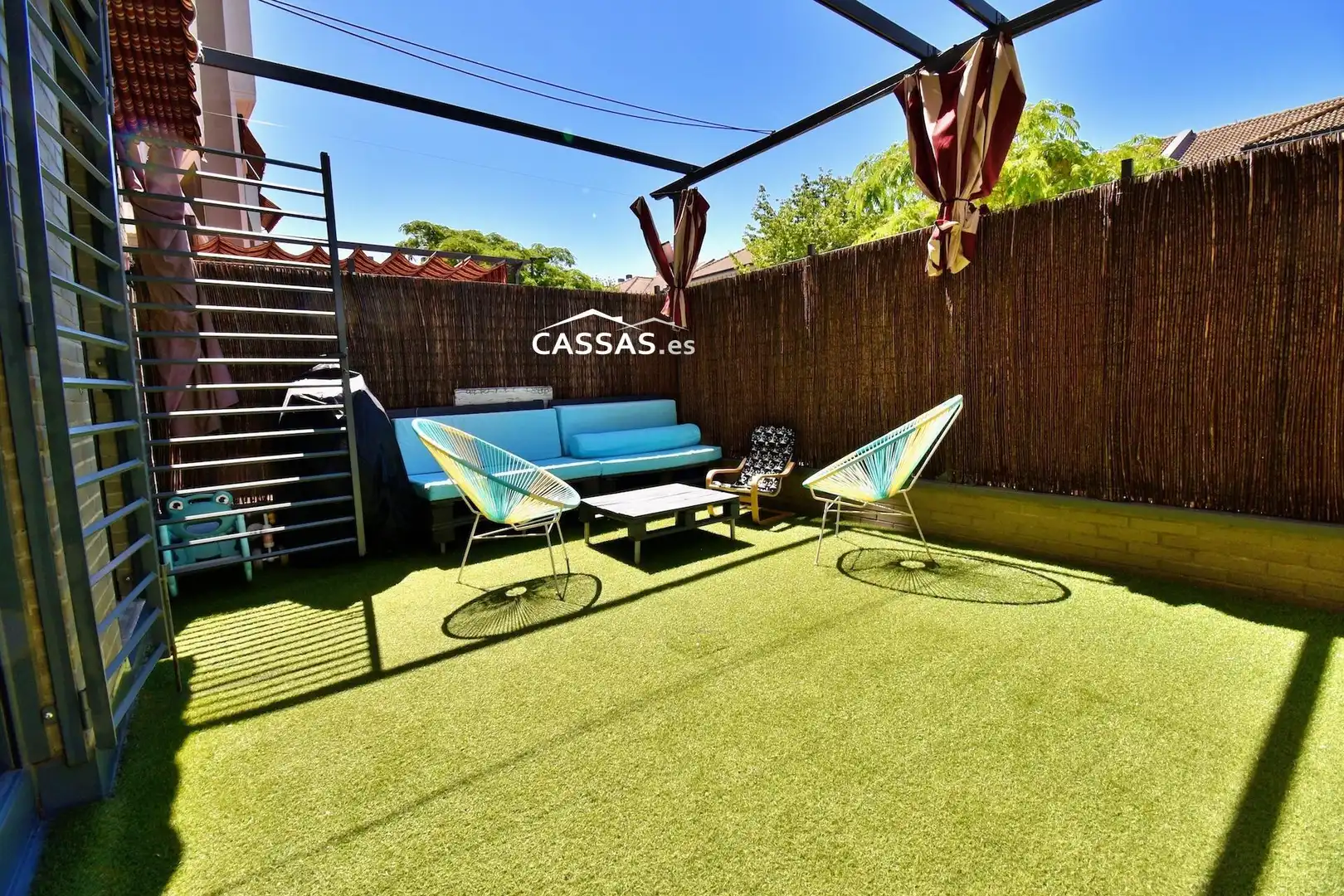 Terraza de Planta baja en venta en Torrejón de Ardoz con Aire acondicionado, Calefacción y Jardín privado