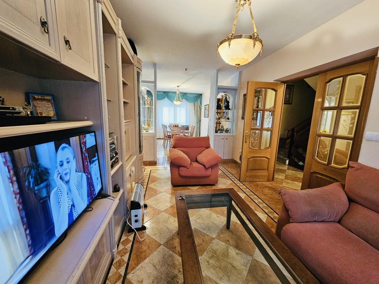 Living room of Single-family semi-detached for sale in Polán  with Air Conditioner and Heating