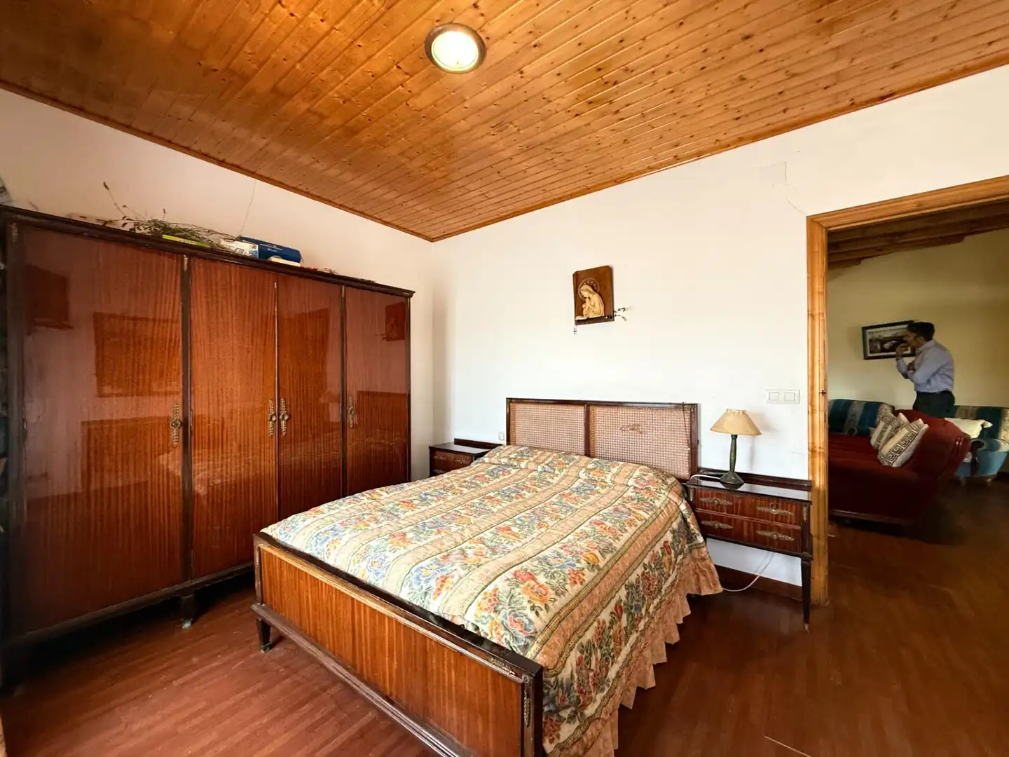 Dormitori de Casa o xalet en venda en Pantón amb Calefacció, Parquet i Traster