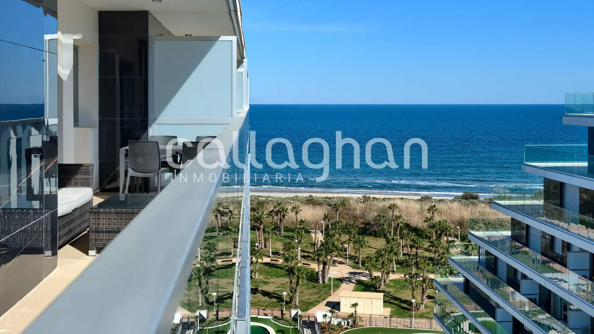 Vista exterior de Piso en venta en Oropesa del Mar / Orpesa con Aire acondicionado, Calefacción y Jardín privado