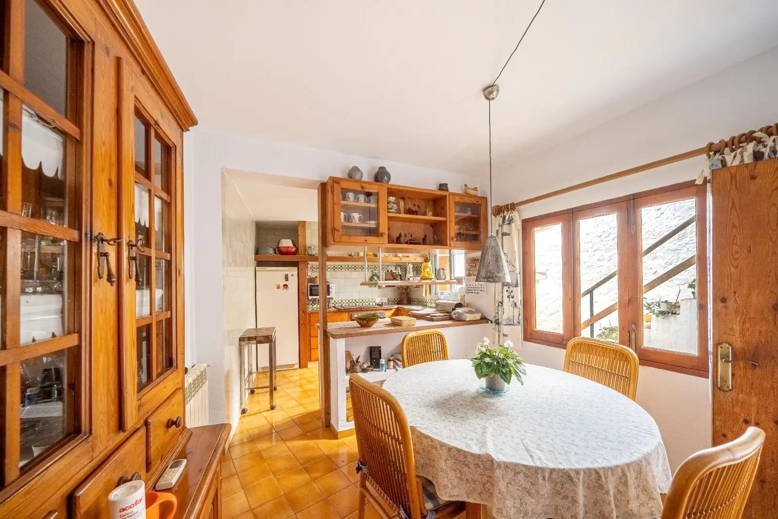 Cocina de Casa adosada en venta en Pollença con Aire acondicionado, Calefacción y Terraza
