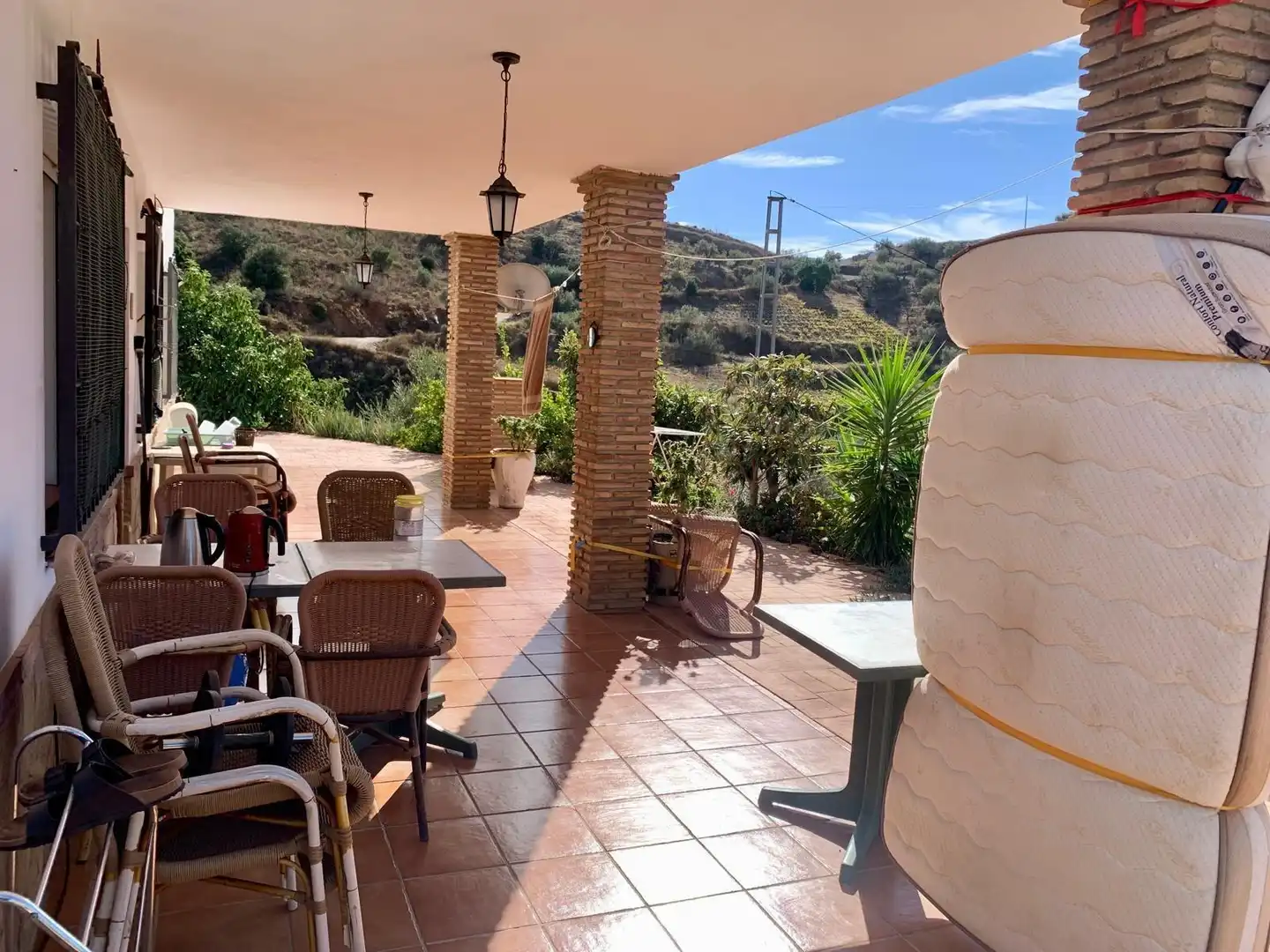 Terraza de Casa o chalet en venta en Canillas de Aceituno con Aire acondicionado, Jardín privado y Terraza