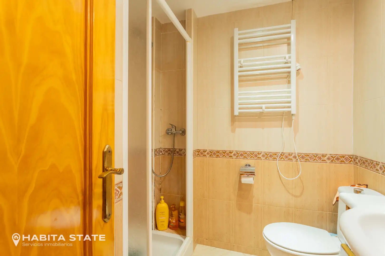 Baño de Apartamento en venta en Almería con Aire acondicionado, Calefacción y Terraza