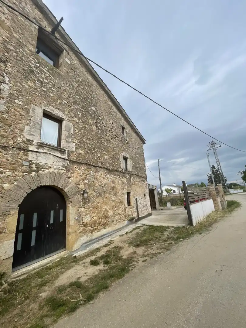 Vista exterior de Finca rústica en venta en Banyoles