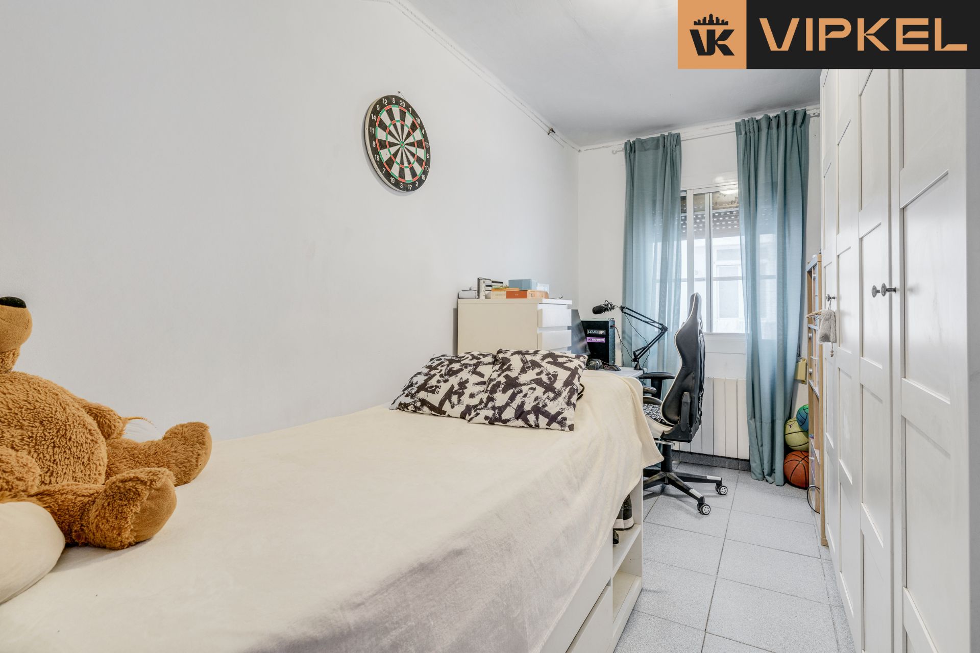 Dormitori de Pis en venda en  Barcelona Capital amb Aire condicionat, Calefacció i Balcó