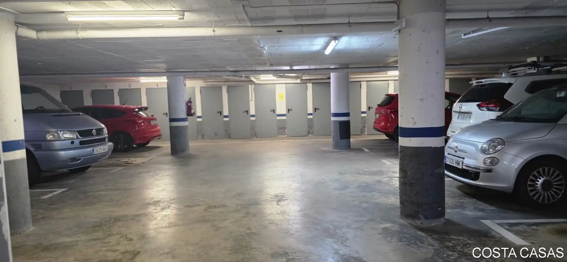 Parking of Duplexes for sale in Castelldefels  with Air Conditioner, Heating and Parquet flooring