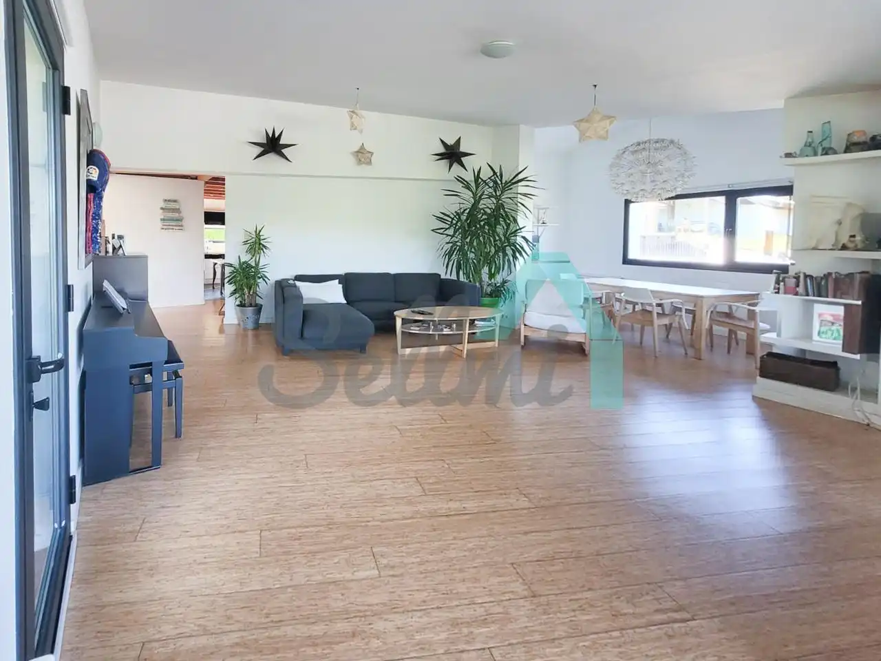 Living room of Houses for rent in Siero  with Heating, Parquet flooring and Terrace