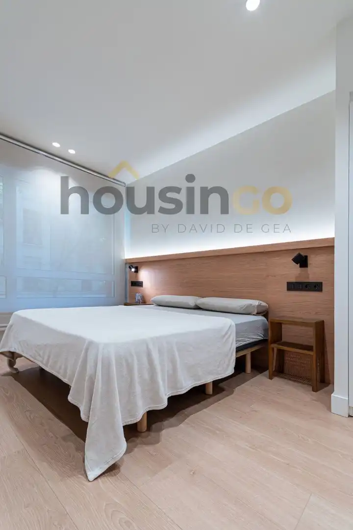 Schlafzimmer von Wohnung zum Verkauf in Madrid mit Klimaanlage, Heizung und Parkett