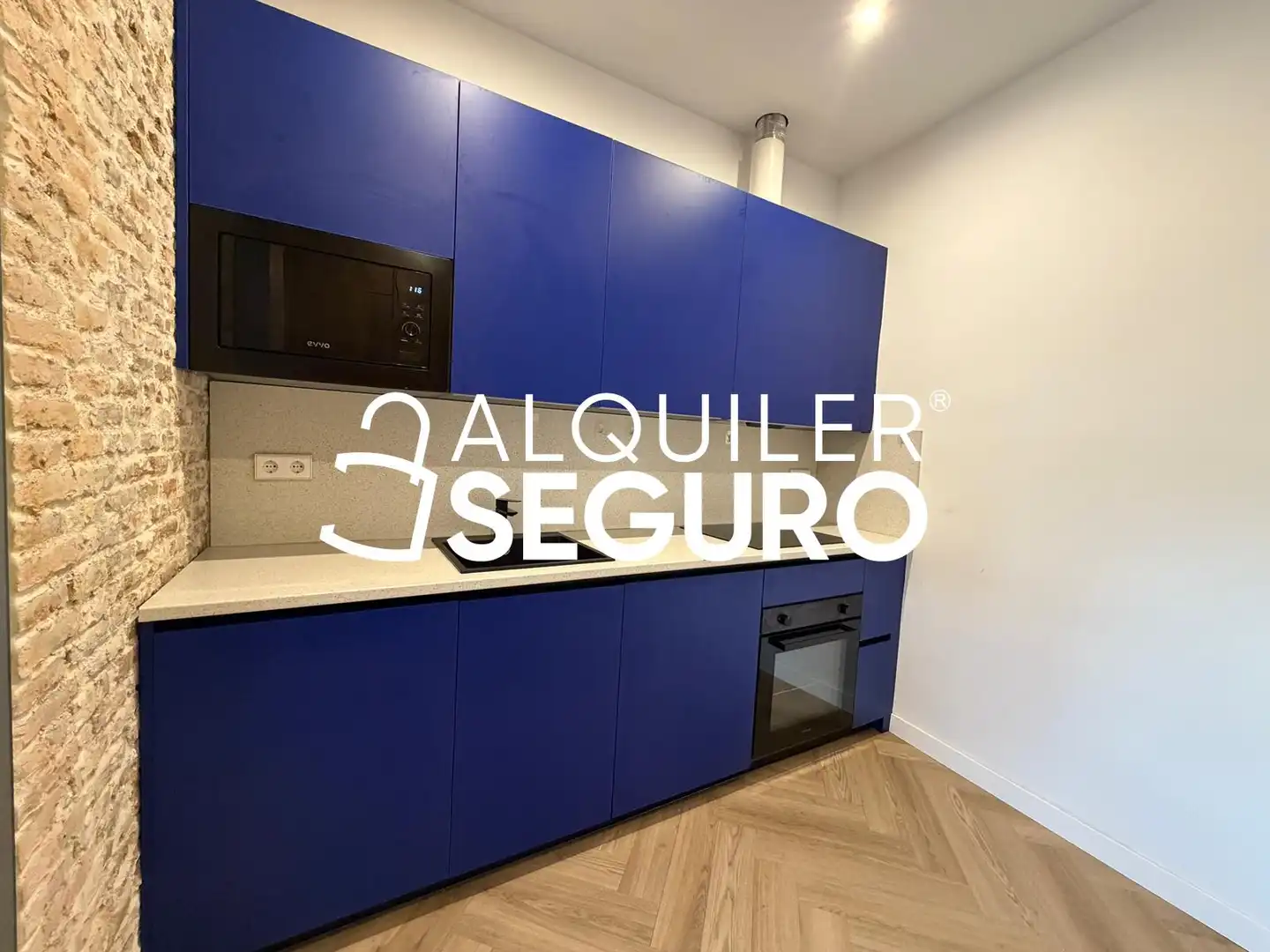 Cocina de Piso de alquiler en Madrid con Aire acondicionado, Calefacción y Amueblado