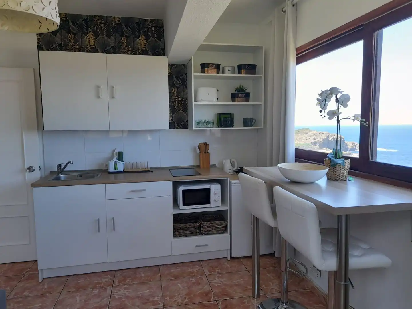 Cocina de Dúplex en venta en San Juan de la Rambla con Terraza y Amueblado