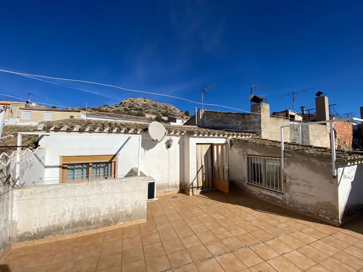 Außenansicht von Haus oder Chalet zum Verkauf in Sax mit Klimaanlage, Terrasse und Schwimmbad