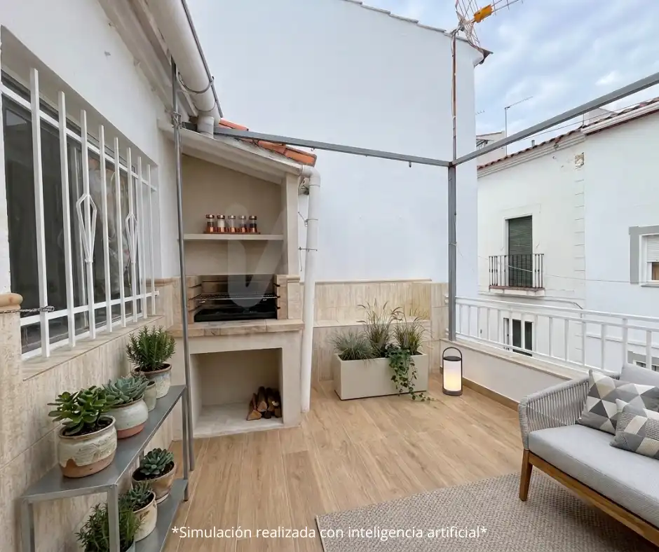 Terrace of Detached homes for sale in Cortegana  with Terrace