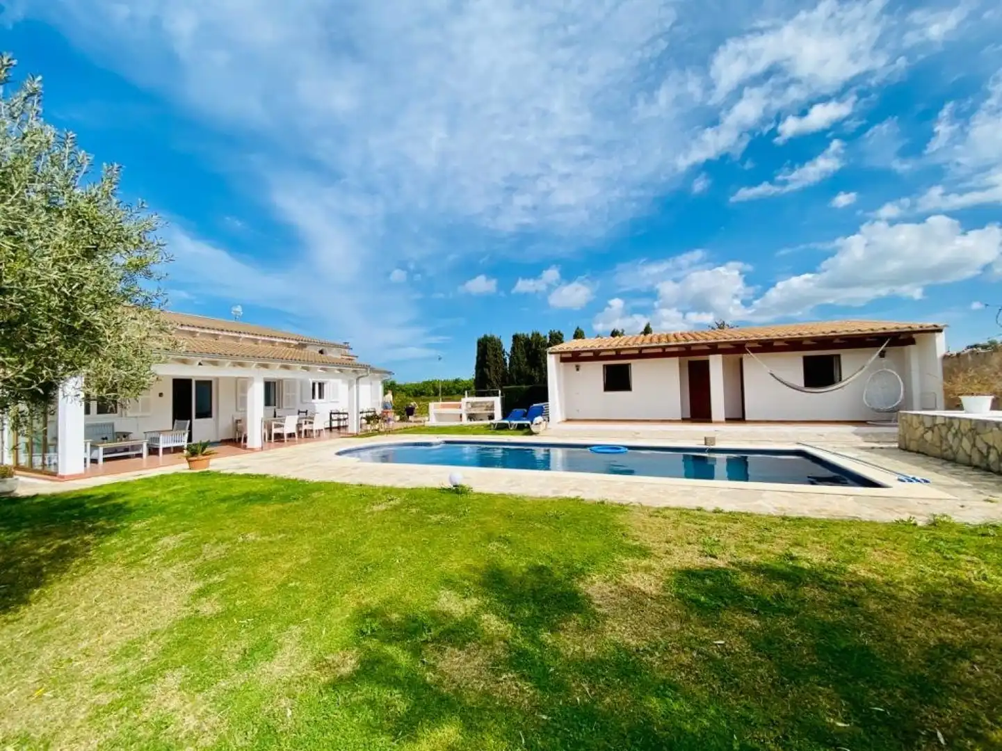 Piscina de Casa o chalet de alquiler en Sa Pobla con Aire acondicionado, Calefacción y Jardín privado