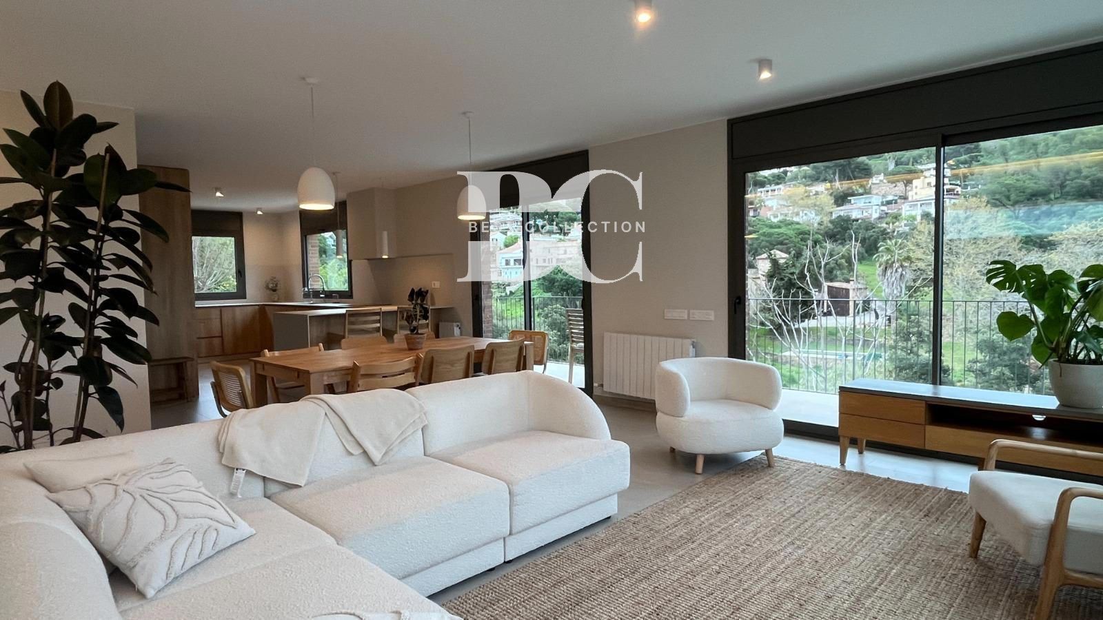 Sala d'estar de Casa o xalet en venda en Lloret de Mar amb Aire condicionat, Calefacció i Terrassa