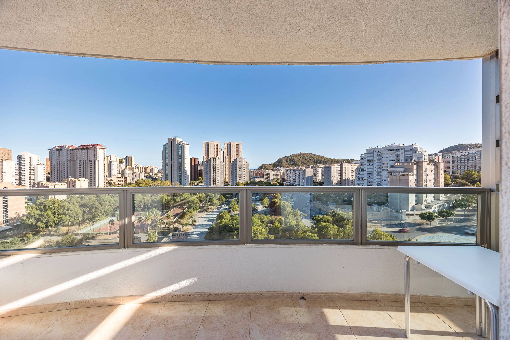 Terrace of Flat for sale in Villajoyosa / La Vila Joiosa  with Swimming Pool, Furnished and Community pool