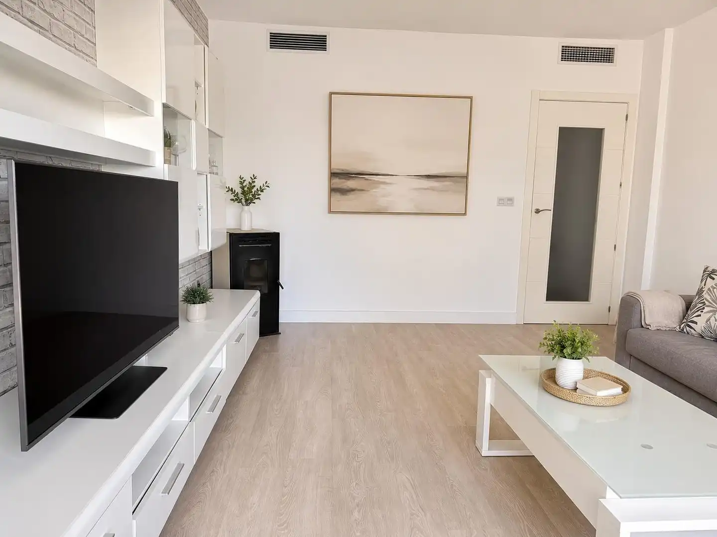 Sala de estar de Ático en venta en Molina de Segura con Aire acondicionado y Terraza