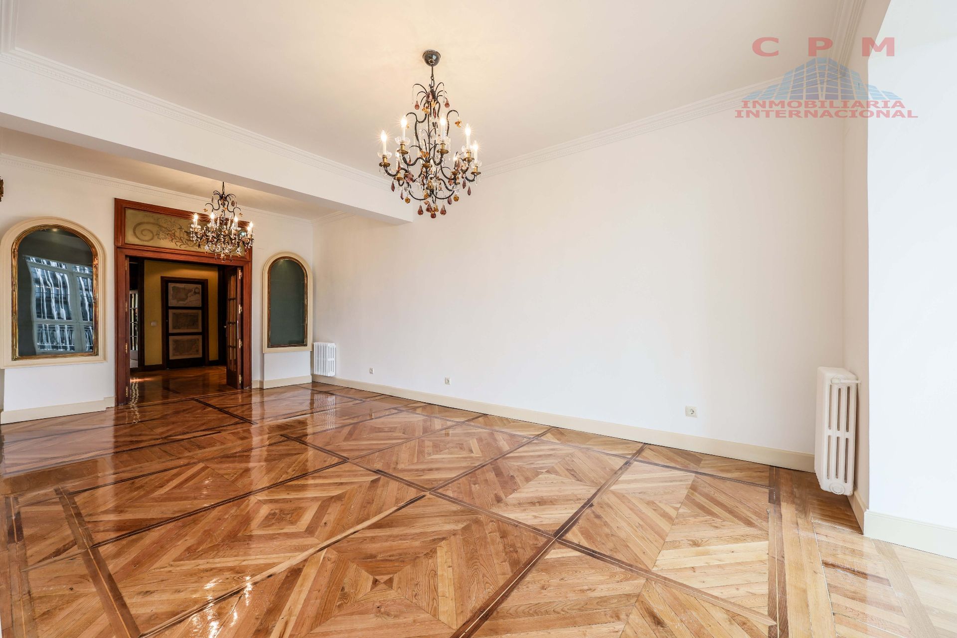 Dining room of Flat to rent in  Madrid Capital  with Terrace, Oven and Washing machine