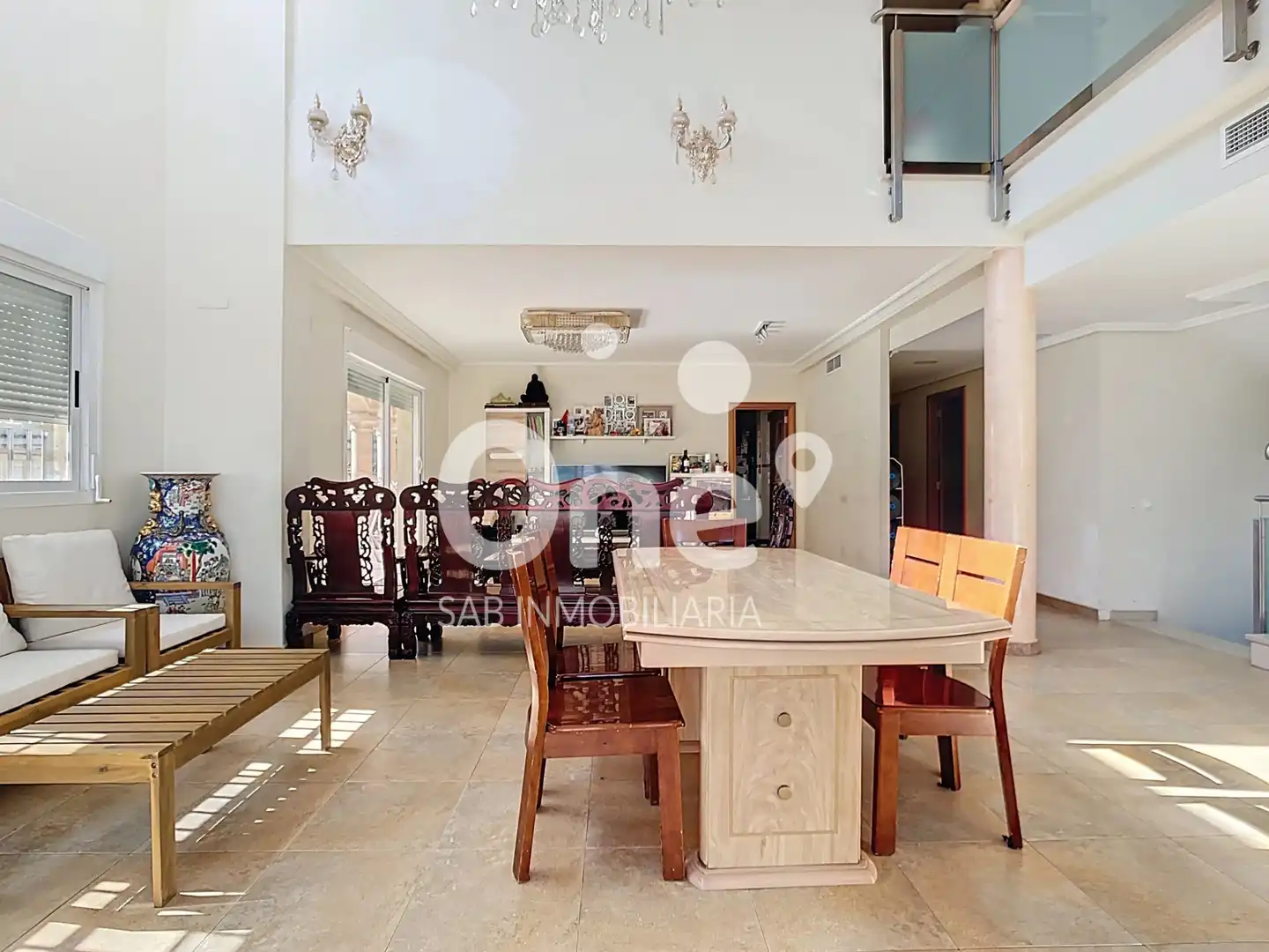 Comedor de Casa o chalet en venta en L'Eliana con Aire acondicionado, Jardín privado y Terraza