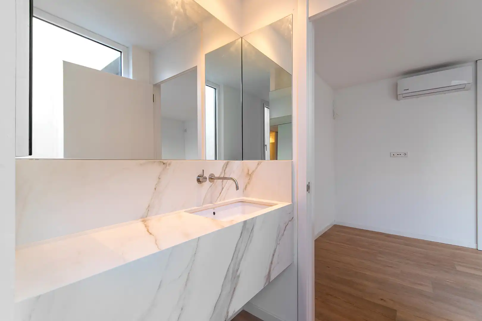 Baño de Casa o chalet en venta en Badalona con Aire acondicionado, Terraza y Horno